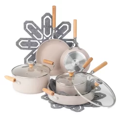 Brooklyn Steel Co. Atmosphere 12-pc. Aluminum Nonstick Cookware Set