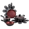 Brooklyn Steel Co. Zodiac 8-pc. Aluminum Nonstick Cookware Set