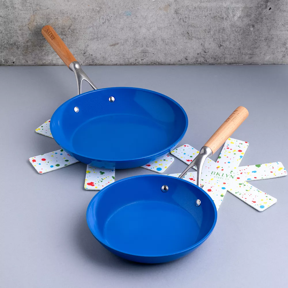 Brooklyn Steel Co. 4-pc. Atmosphere Nonstick Cookware Set 4 Brooklyn Steel Co. 4-pc. Atmosphere Nonstick Cookware Set - Image 2