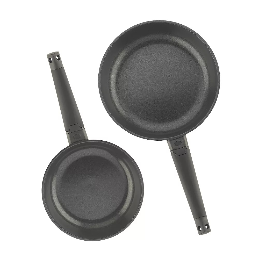 Zavor® Noir Cast-Aluminum Ceramic Nonstick Skillet Set 6 Zavor® Noir Cast-Aluminum Ceramic Nonstick Skillet Set - Image 4