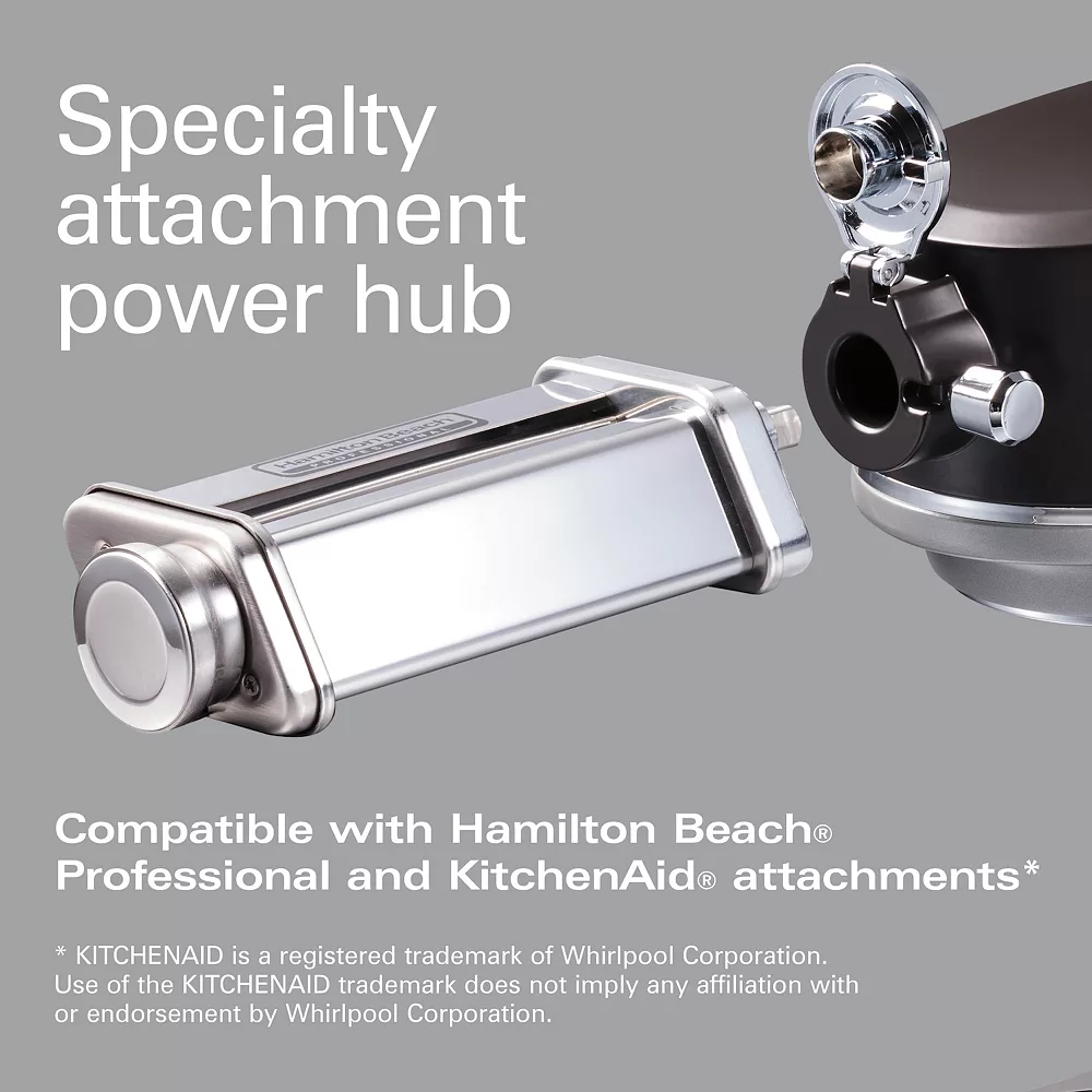 Hamilton Beach All-Metal Stand Mixer With Attachment Hub 6 Hamilton Beach All-Metal Stand Mixer With Attachment Hub - Image 4