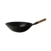 Sunpentown 17' Cool Roll Iron Wok, Handle (Induction Ready) 1 Sunpentown 17' Cool Roll Iron Wok, Handle (Induction Ready) -Home-Kitchen 5635277