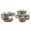 Food Network™ 14-pc. Textured Titanium Nonstick Cookware Set -Home-Kitchen 5640612