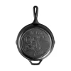 Lodge "We Can Do It" Rosie The Riveter Seasoned Cast-Iron Skillet -Home-Kitchen 5656502