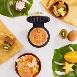 Dash Pineapple Mini Waffle Maker 10 Dash Pineapple Mini Waffle Maker -Home-Kitchen 5659999 ALT3