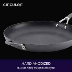 Circulon Radiance 14-in. Hard-Anodized Nonstick Frypan 11 Circulon Radiance 14-in. Hard-Anodized Nonstick Frypan -Home-Kitchen 5661322 ALT5