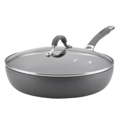 Circulon Radiance 12-in. Hard-Anodized Nonstick Deep Frypan