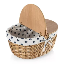 Disney's Mickey Mouse Silhouette Country Basket By Picnic Time -Home-Kitchen 5671999 ALT3