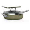 Ninja Foodi NeverStick PossiblePan 4-qt. Pan -Home-Kitchen 5675003 Olive Green