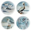 Certified International Shorebirds 4-pc. Salad Plate Set 2 Certified International Shorebirds 4-pc. Salad Plate Set -Home-Kitchen 5701490