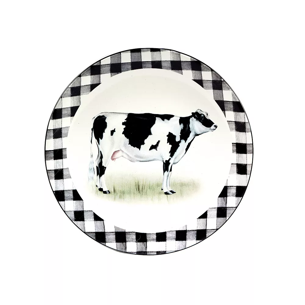 Certified International On The Farm 4-pc. Salad Plate Set 6 Certified International On The Farm 4-pc. Salad Plate Set - Image 4