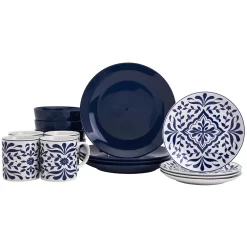 Food Network™ Bjorn Navy 16-pc. Dinnerware Set