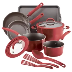 Rachael Ray Cook + Create 11-pc. Aluminum Nonstick Cookware Set