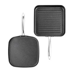 Granitestone Diamond Pro 2-pc. Hard-Anodized Nonstick Grill & Griddle Pan Set