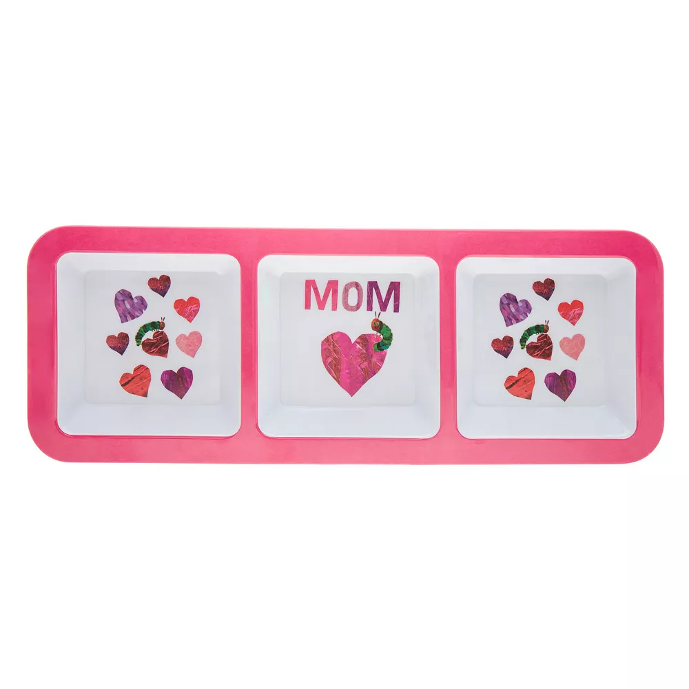 Godinger Silver World Of Eric Carle "The Very Hungry Caterpillar" Mom Melamine Serving Platter 3 Godinger Silver World Of Eric Carle "The Very Hungry Caterpillar" Mom Melamine Serving Platter