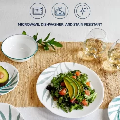 Corelle Solar Print 12-pc. Dinnerware Set -Home-Kitchen 5726292 ALT3