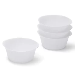 Rubbermaid DuraLite Glass Bakeware, Ramekin Set, 1-Cup Ramekins, 4-Pack