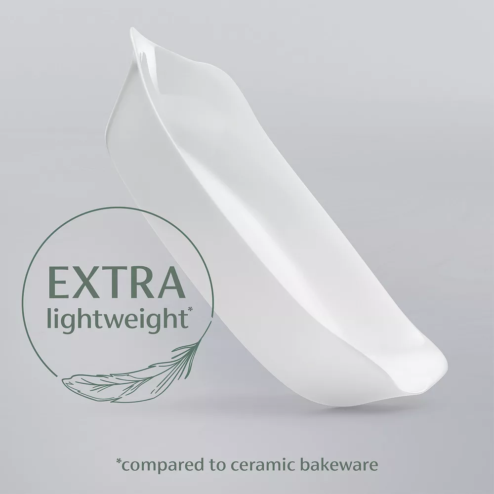 Rubbermaid DuraLite Glass Bakeware, 4-Piece Set With Lids, Baking Dishes Or Casserole Dishes, 1.75-Quart And 0.97-Quart Square (with Lids) 6 Rubbermaid DuraLite Glass Bakeware, 4-Piece Set With Lids, Baking Dishes Or Casserole Dishes, 1.75-Quart And 0.97-Quart Square (with Lids) - Image 4