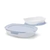 Rubbermaid DuraLite Glass Bakeware, 4-Piece Set, Baking Dishes Or Casserole Dishes, 2.5-Quart And 1.5-Quart (with Lids) 2 Rubbermaid DuraLite Glass Bakeware, 4-Piece Set, Baking Dishes Or Casserole Dishes, 2.5-Quart And 1.5-Quart (with Lids) -Home-Kitchen 5739431