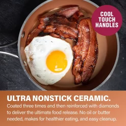 Gotham Steel Hammered 20-pc. Nonstick Cookware & Bakeware Set -Home-Kitchen 5749626 ALT3