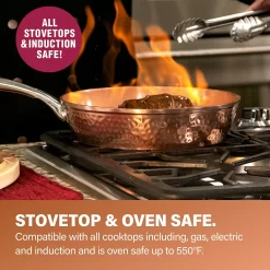 Gotham Steel Hammered 20-pc. Nonstick Cookware & Bakeware Set -Home-Kitchen 5749626 ALT5