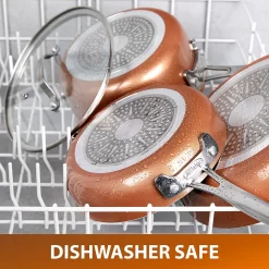 Gotham Steel StackMaster 10-pc. Nonstick Cookware Set With Utensils 11 Gotham Steel StackMaster 10-pc. Nonstick Cookware Set With Utensils -Home-Kitchen 5749627 ALT4