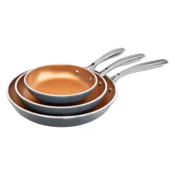 Gotham Steel 3-pc. Ti-Ceramic Nonstick Frypan Set