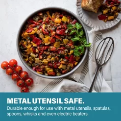 Gotham Steel Aqua Blue 20-pc. Ti-Ceramic Nonstick Cookware & Bakeware Set -Home-Kitchen 5749633 ALT4