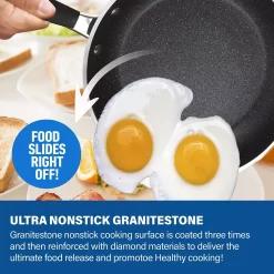 Granitestone Diamond 3-pc. Nonstick Frypan Set 11 Granitestone Diamond 3-pc. Nonstick Frypan Set -Home-Kitchen 5749654 ALT5