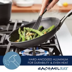 Rachael Ray Cook + Create 10-in. Hard-Anodized Nonstick Frypan 10 Rachael Ray Cook + Create 10-in. Hard-Anodized Nonstick Frypan -Home-Kitchen 5749657 ALT2