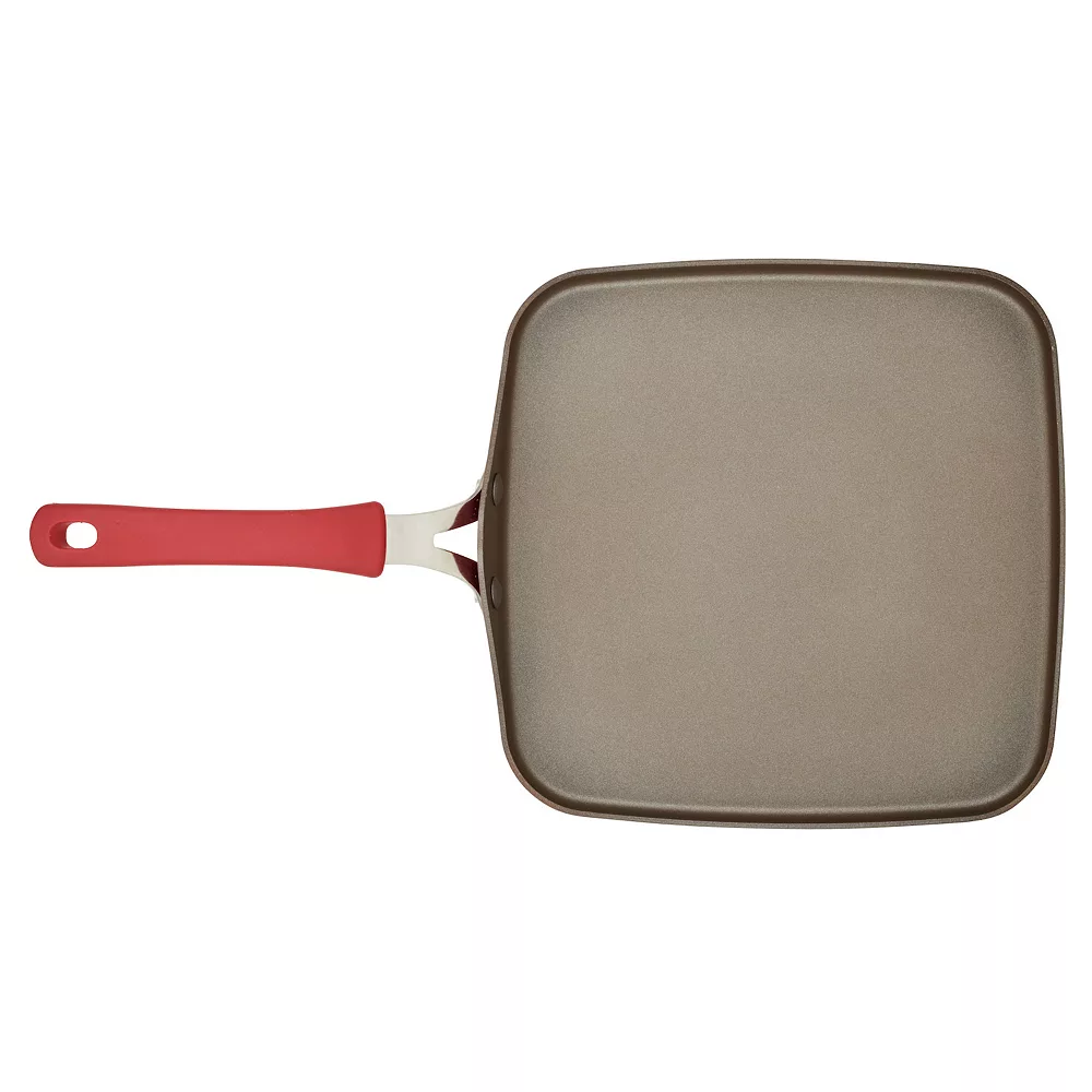 Rachael Ray Cook + Create 11-in. Nonstick Aluminum Square Stovetop Griddle Pan 7 Rachael Ray Cook + Create 11-in. Nonstick Aluminum Square Stovetop Griddle Pan - Image 5