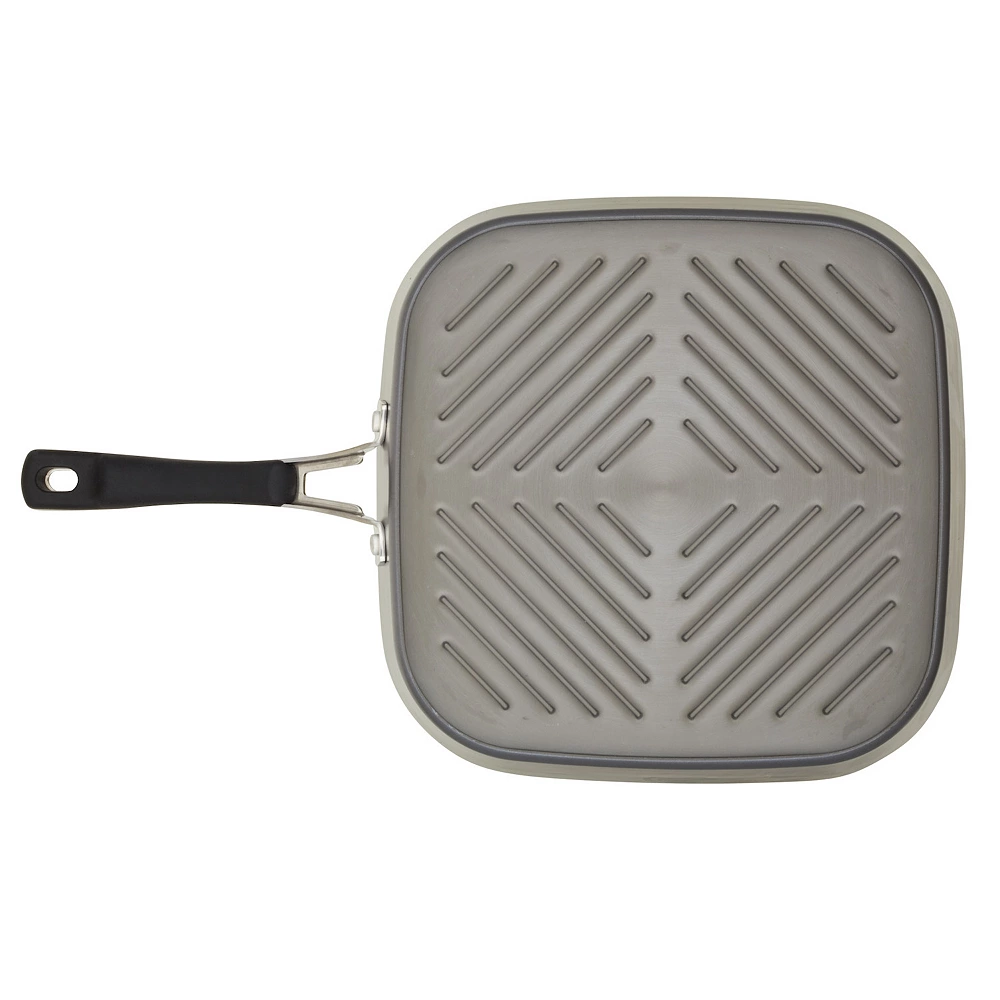 Rachael Ray Cook + Create 11-in. Hard-Anodized Nonstick Deep Grill Pan 7 Rachael Ray Cook + Create 11-in. Hard-Anodized Nonstick Deep Grill Pan - Image 5