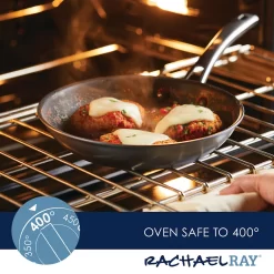 Rachael Ray Cook + Create 2-pc. Hard-Anodized Nonstick Frypan Set -Home-Kitchen 5749671 ALT2