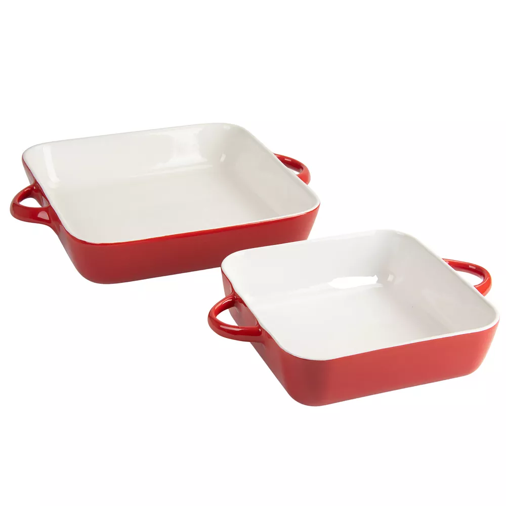 10 Strawberry Street Sienna 2-pc. Square Bakeware Set 4 10 Strawberry Street Sienna 2-pc. Square Bakeware Set - Image 2