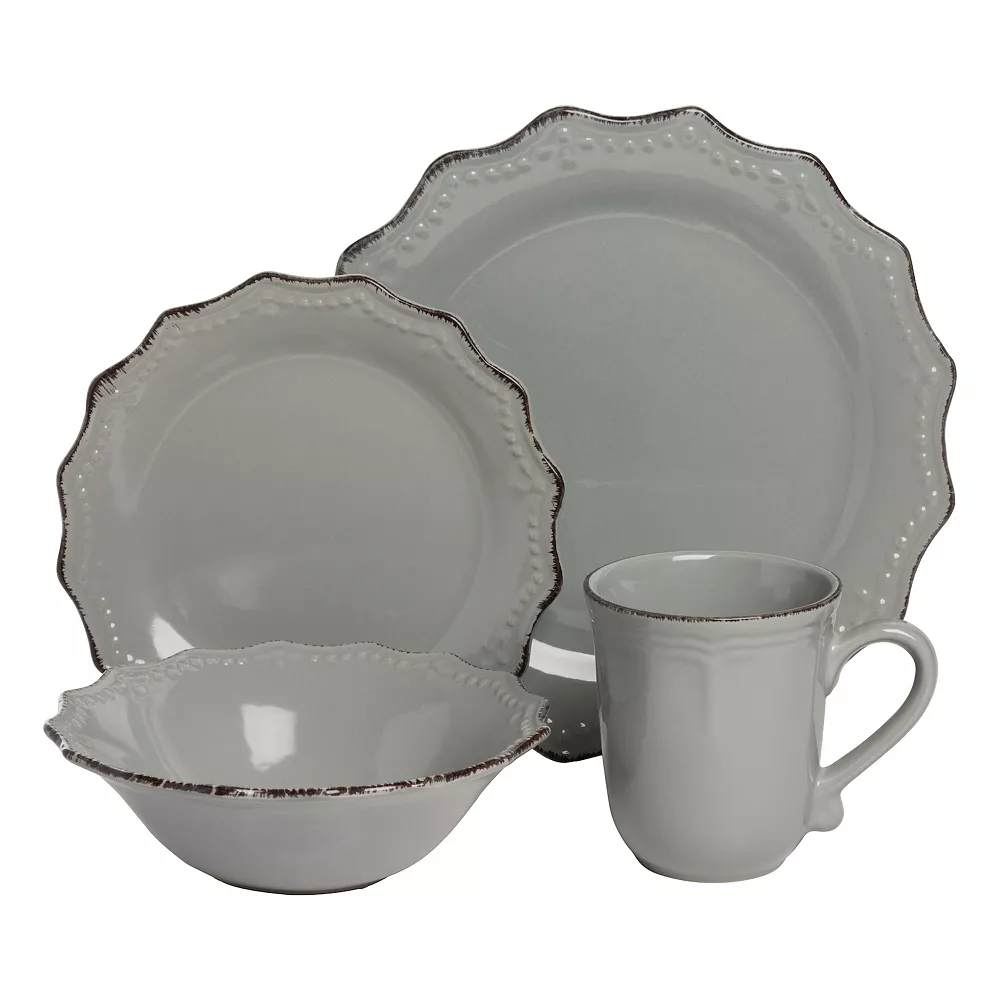 10 Strawberry Street Oxford 24-pc. Dinnerware Set 4 10 Strawberry Street Oxford 24-pc. Dinnerware Set - Image 2
