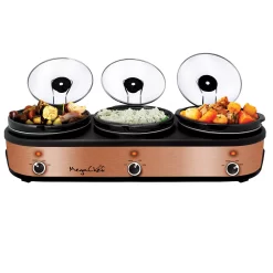 MegaChef Triple 2.5-qt. Slow Cooker & Buffet Server 10 MegaChef Triple 2.5-qt. Slow Cooker & Buffet Server -Home-Kitchen 5763550 ALT3