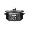 Brentwood SC-136BK 3.5 Quart Kitchen Electric Slow Cooker Pot, Diamond Black -Home-Kitchen 5764628