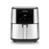 Chefman 8-qt. TurboFry Stainless Steel Air Fryer With Basket Divider -Home-Kitchen 5772121