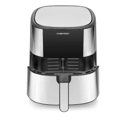 Chefman 8-qt. TurboFry Stainless Steel Air Fryer With Basket Divider -Home-Kitchen 5772121 ALT6
