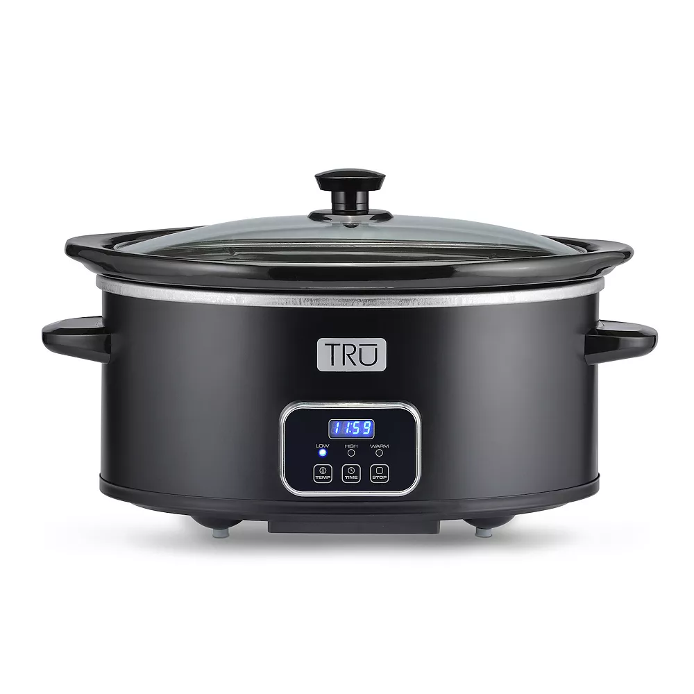 TRU 6-qt. Programmable Slow Cooker 3 TRU 6-qt. Programmable Slow Cooker