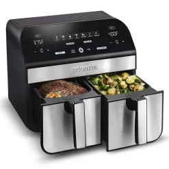 Gourmia 10-qt. Dual Air Fryer 11 Gourmia 10-qt. Dual Air Fryer -Home-Kitchen 5799264 ALT3