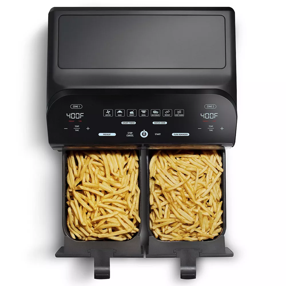 Gourmia 10-qt. Dual Air Fryer 7 Gourmia 10-qt. Dual Air Fryer - Image 5