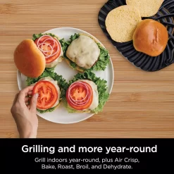 Ninja Foodi 6-in-1 Indoor Grill & Air Fryer Plus Broil, Bake, Roast & Dehydrate -Home-Kitchen 5799750 ALT3