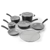 Cuisinart® Ceramica XT Matte Collection 11-pc. Ceramic Nonstick Cookware Set 1 Cuisinart® Ceramica XT Matte Collection 11-pc. Ceramic Nonstick Cookware Set -Home-Kitchen 5801072 Black