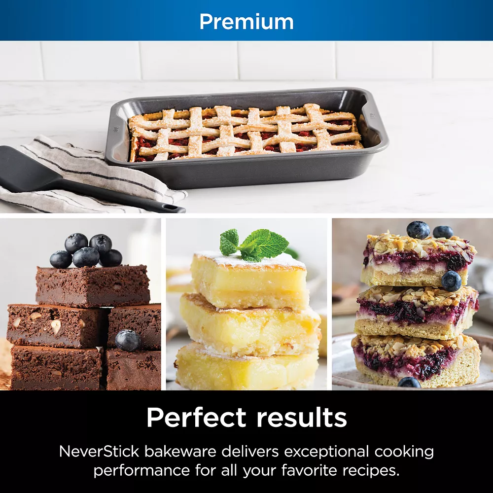 Ninja Foodi NeverStick™ Premium 9" X 13" Cake Pan 7 Ninja Foodi NeverStick™ Premium 9" X 13" Cake Pan - Image 5