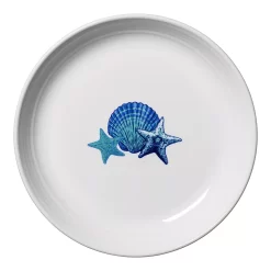 Fiesta Coastal Luncheon Salad Bowl Plate