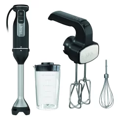 Ninja Foodi Power Mixer System Immersion Blender Hand Mixer Combo With Whisk And Beaters