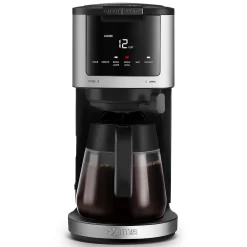 Gourmia 2-in-1 Single Serve & 12-Cup Coffee Maker With Keep Warm, Compatible With K-Cup® Coffee Pods