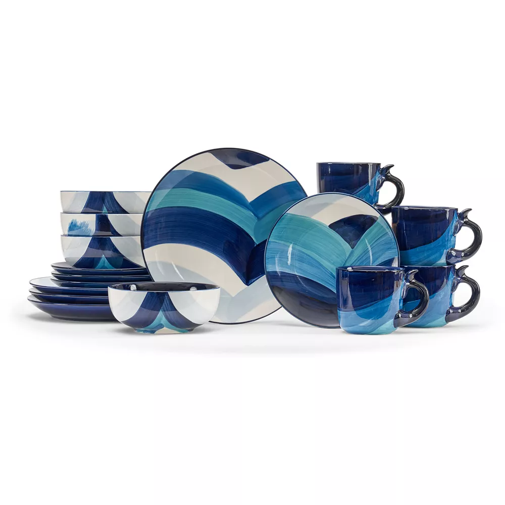 Baum Ocean Breeze 16-pc. Dinnerware Set 3 Baum Ocean Breeze 16-pc. Dinnerware Set