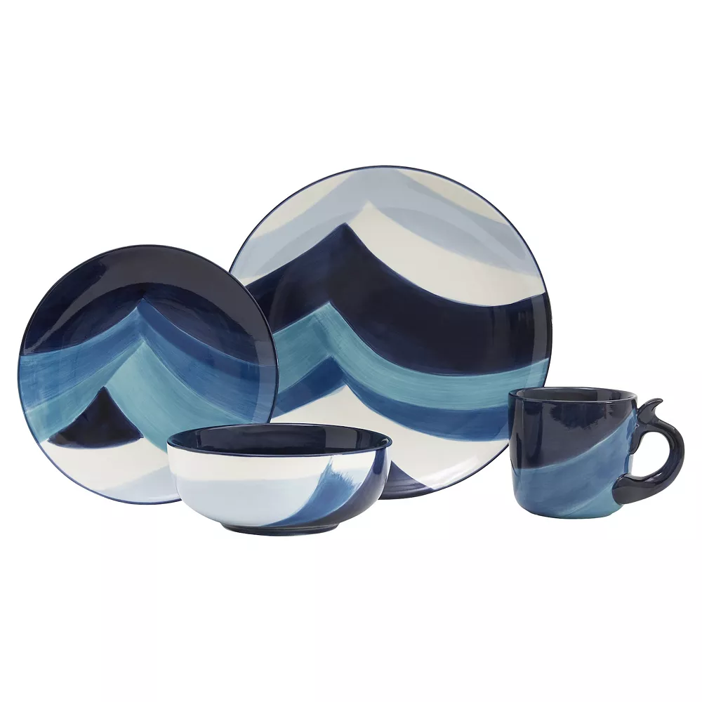 Baum Ocean Breeze 16-pc. Dinnerware Set 5 Baum Ocean Breeze 16-pc. Dinnerware Set - Image 3